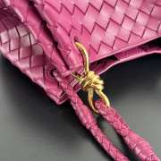 Uubags Bottega Veneta Parachute intrecciato leather bag in cinnabar 29.5x18.5x17.5cm - 2