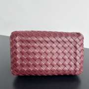 Uubags Bottega Veneta Parachute intrecciato leather bag in sapele 29.5x18.5x17.5cm - 3