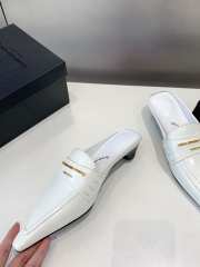 Uubags Alexander Wang Pointed Toe High Pump In White - 6