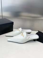 Uubags Alexander Wang Pointed Toe High Pump In White - 2