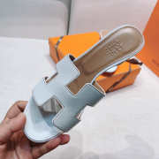 Uubags Hermes Oasis sandal white 5cm - 6