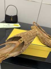 Uubags Fendi Cut Baguette Ankle Strap Pump 5cm 01 - 4