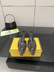 Uubags Fendi Cut Baguette Ankle Strap Pump 5cm 02 - 3
