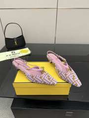 Uubags Fendi Cut Baguette Ankle Strap Pump 5cm 04 - 1