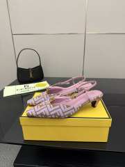Uubags Fendi Cut Baguette Ankle Strap Pump 5cm 04 - 6