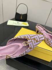 Uubags Fendi Cut Baguette Ankle Strap Pump 5cm 04 - 5