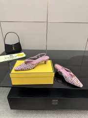Uubags Fendi Cut Baguette Ankle Strap Pump 5cm 04 - 3