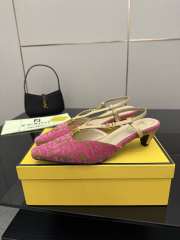 Uubags Fendi Cut Baguette Ankle Strap Pump 5cm 05 - 6