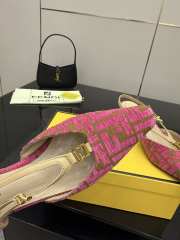 Uubags Fendi Cut Baguette Ankle Strap Pump 5cm 05 - 3