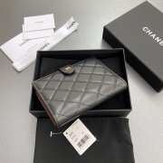 Uubags Chanel Matelasse passport case in black 10x14x2cm - 2