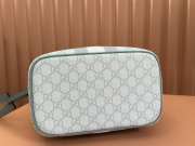 Uubags Gucci Ophidia Medium GG Canvas Travel Bag in Blue 25x17.5x15cm - 4