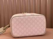 Uubags Gucci Ophidia Medium GG Canvas Travel Bag in Pink 25x17.5x15cm - 4