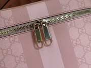 Uubags Gucci Ophidia Medium GG Canvas Travel Bag in Pink 25x17.5x15cm - 6