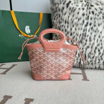 Uubags Goyard Beluga mini bag in pink 23x18.5x8cm