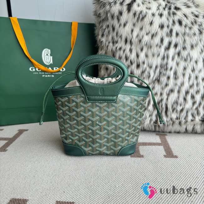 Uubags Goyard Beluga mini bag in green 23x18.5x8cm - 1