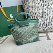 Uubags Goyard Beluga mini bag in green 23x18.5x8cm - 4