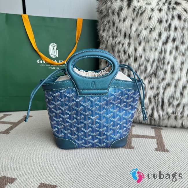 Uubags Goyard Beluga mini bag in blue 23x18.5x8cm - 1