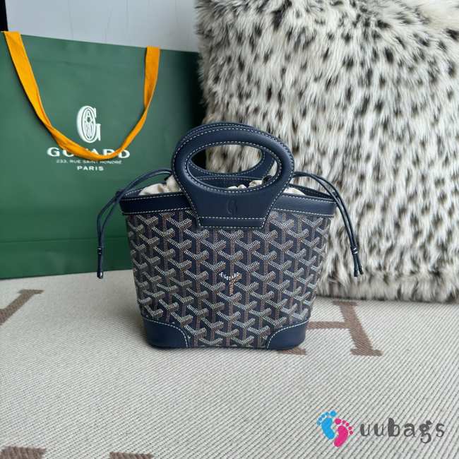 Uubags Goyard Beluga mini bag in navy blue 23x18.5x8cm - 1