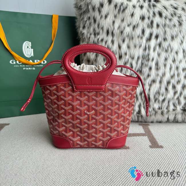 Uubags Goyard Beluga mini bag in red 23x18.5x8cm - 1