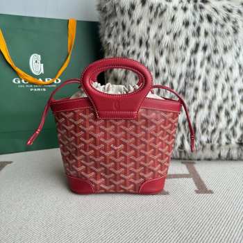 Uubags Goyard Beluga mini bag in red 23x18.5x8cm