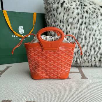 Uubags Goyard Beluga mini bag in orange 23x18.5x8cm