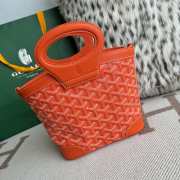 Uubags Goyard Beluga mini bag in orange 23x18.5x8cm - 3