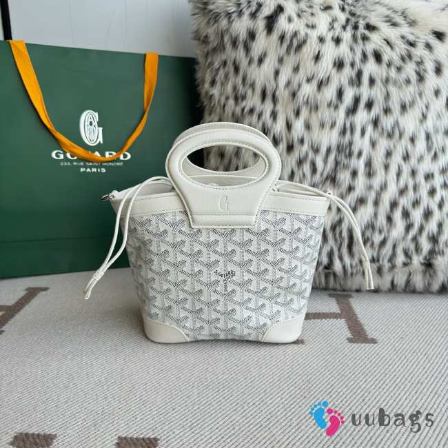 Uubags Goyard Beluga mini bag in white 23x18.5x8cm - 1