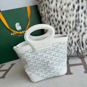 Uubags Goyard Beluga mini bag in white 23x18.5x8cm - 5