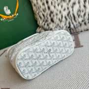 Uubags Goyard Beluga mini bag in white 23x18.5x8cm - 4
