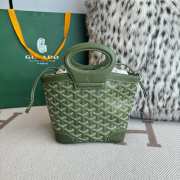 Uubags Goyard Beluga mini bag in light green 23x18.5x8cm - 1