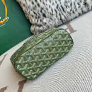 Uubags Goyard Beluga mini bag in light green 23x18.5x8cm - 5
