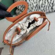 Uubags Goyard Beluga mini bag in black/ tan 23x18.5x8cm - 4