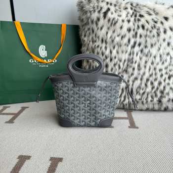 Uubags Goyard Beluga mini bag in light grey 23x18.5x8cm