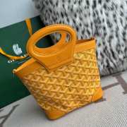 Uubags Goyard Beluga mini bag in yellow 23x18.5x8cm - 6