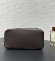 Uubags Loewe small Puzzle Edge landscape bag in chocolate/light moss nappa calfskin 24x16.5x10.5cm - 4