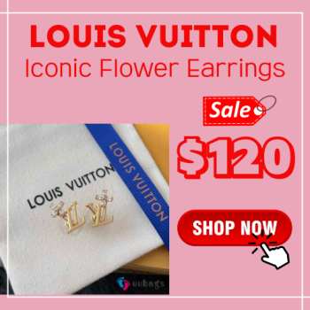 Uubags Louis Vuitton M02116 LV Iconic Flower Earrings