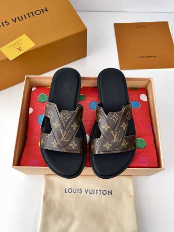Uubags Louis Vuitton 1ACRPZ LV Oasis Mules Ebene In Brown 2cm