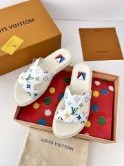 Uubags Louis Vuitton Oasis Mules White Monogram Multicolor  - 5