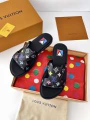 Uubags Louis Vuitton Oasis Mules Black Monogram Multicolor - 4