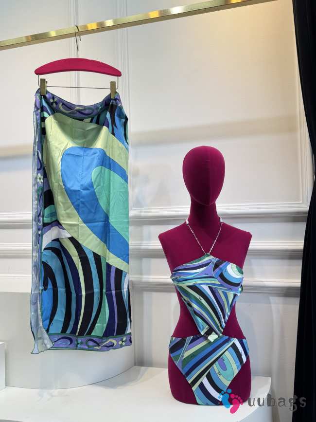 Uubags Pucci swimsuit and sheer cover-up combo - 1