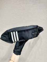 Uubags Prada Adidas Re-Nylon Belt Bag Black 26x12x7cm - 2