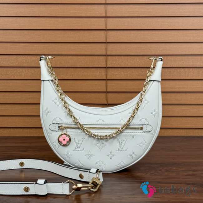 Uubags Louis Vuitton M11279 Loop Bag In White 23x13x6cm - 1
