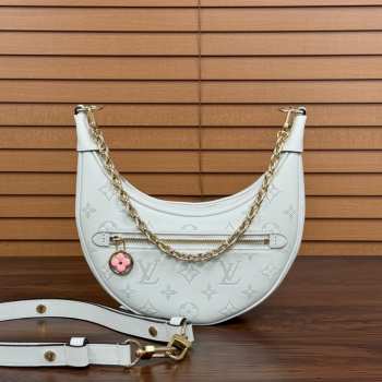 Uubags Louis Vuitton M11279 Loop Bag In White 23x13x6cm