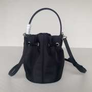 Uubags Balenciaga Drawstring Bucket Bag In Black 15x15x18cm - 4