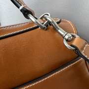 Uubags Balenciaga Rodeo bag mini in tan cowboy vegetable tanned lambskin, aged-silver hardware - 2