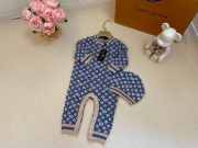 Uubags Louis Vuitton Cotton Knit Newborn Sweater Romper For Kids - 3