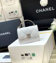 Uubags Chanel wallet on chain white leather mini bag 13x9.5x6cm - 1