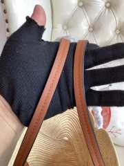 Uubags Loewe Petal Basket Bag In Raffia And Calfskin 24.5x48x13cm - 2