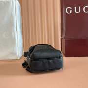 Uubags Gucci Nexus mini slingbag black GG nylon 12.5x17.5x4cm - 4