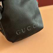 Uubags Gucci Nexus mini slingbag black GG nylon 12.5x17.5x4cm - 2